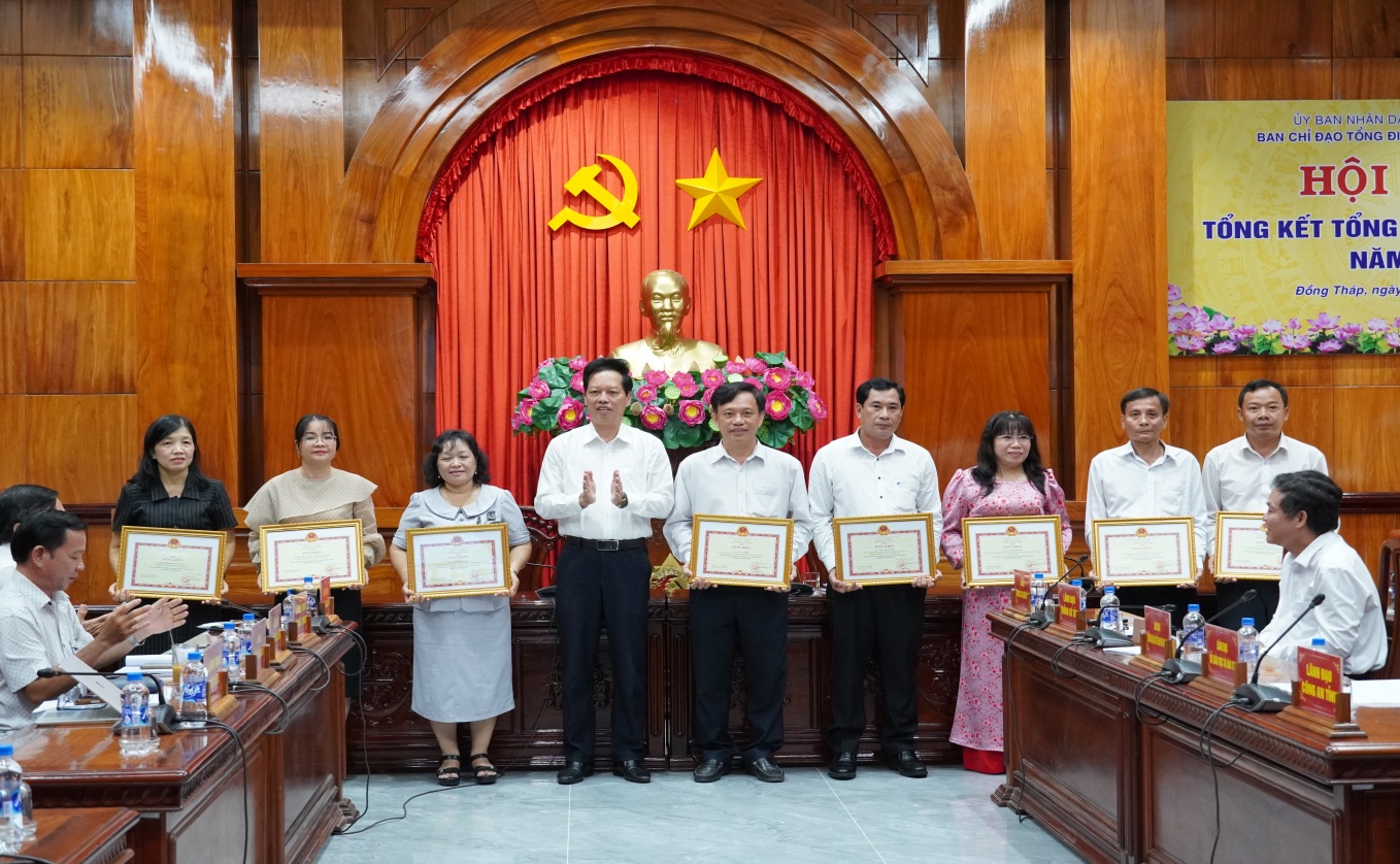 Đồng Tháp tổ chức Tổng kết Tổng điều tra kinh tế năm 2026